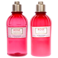 LOccitane Rose Body Lotion and Shower Gel Kit -Thefragrancemart.com