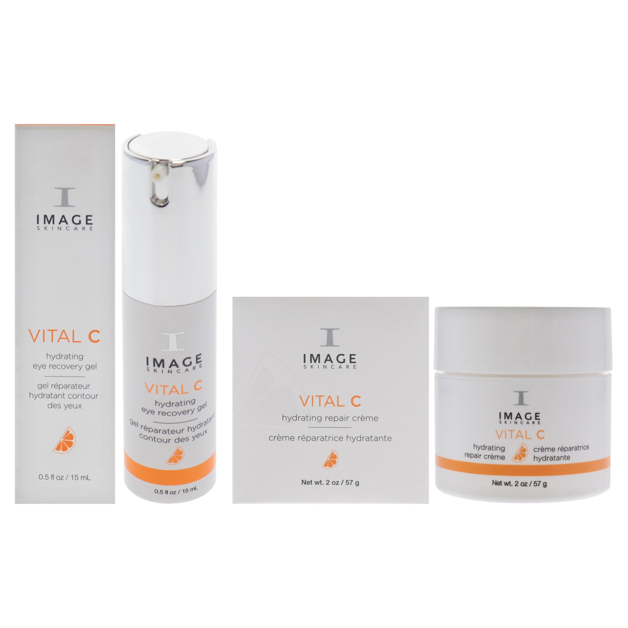 Image Vital C Hydrating Repair Creme and Eye Recovery Gel Kit -Thefragrancemart.com