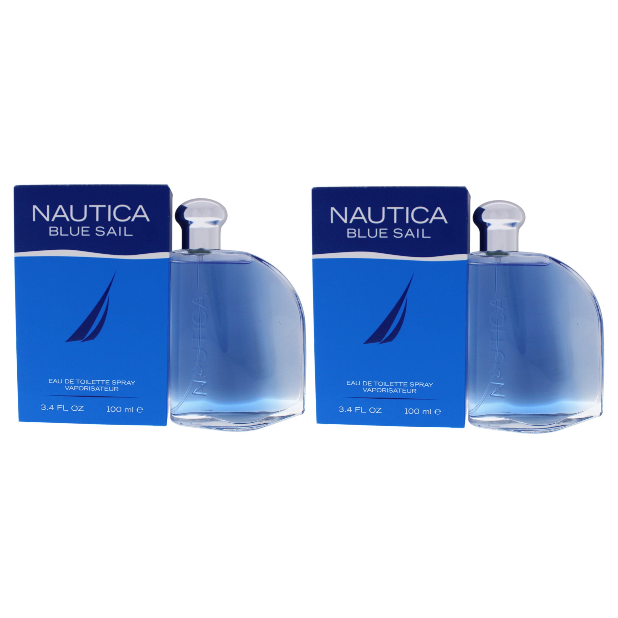 Blue Sail by Nautica - Pack of 2 Eau De Toilette-Thefragrancemart.com