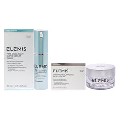 Elemis Dynamic Resurfacing Night Cream and Pro Collagen Super Serum Elixir Kit -Thefragrancemart.com