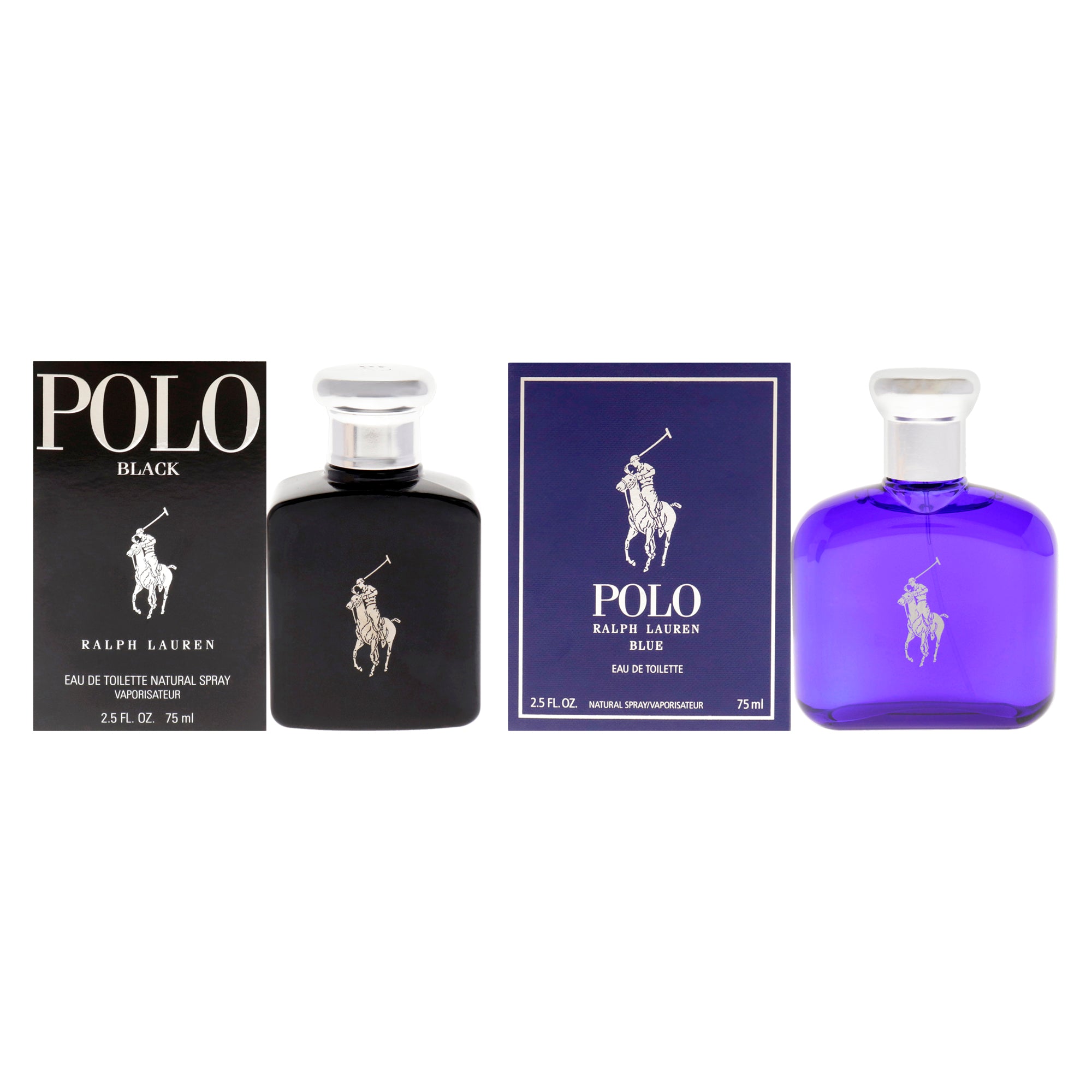 Ralph Lauren Polo Black And Blue Kit Eau De Toilette-Thefragrancemart.com