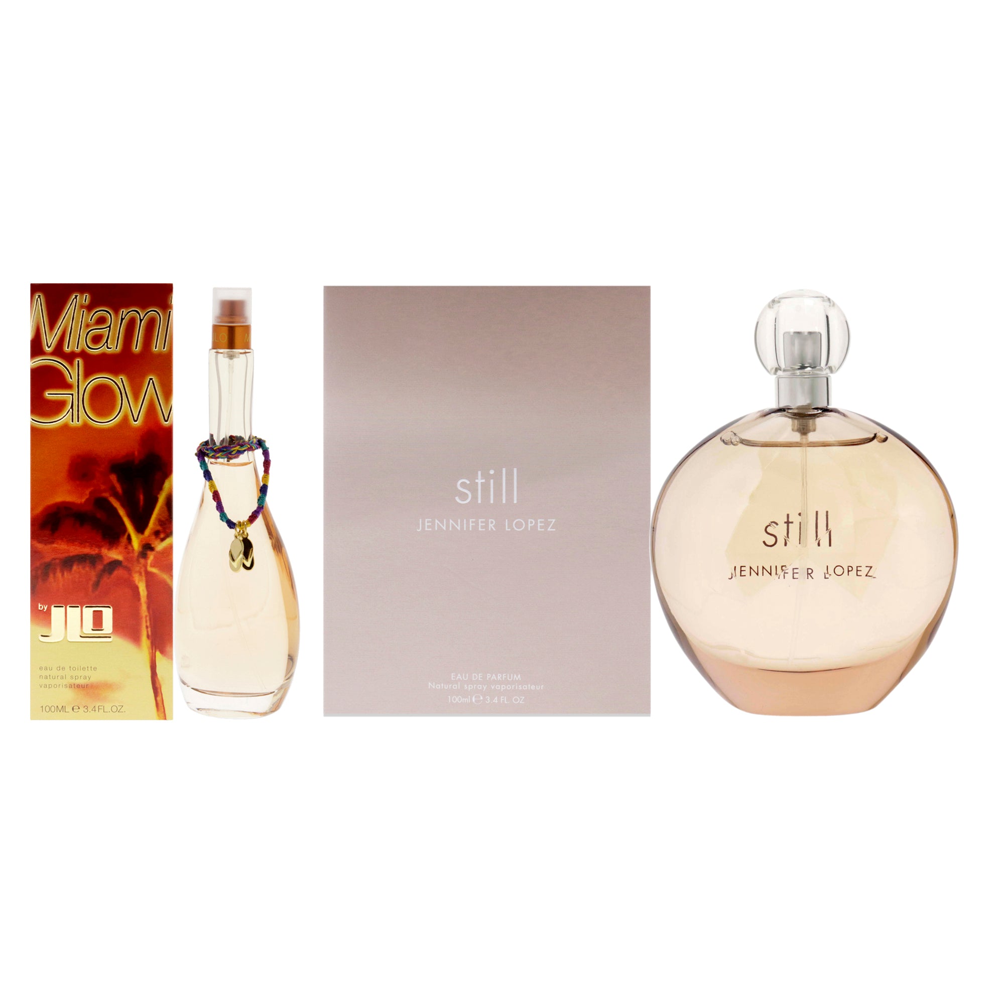 Jennifer Lopez Still Miami Glow Kit Eau De Parfum-Thefragrancemart.com