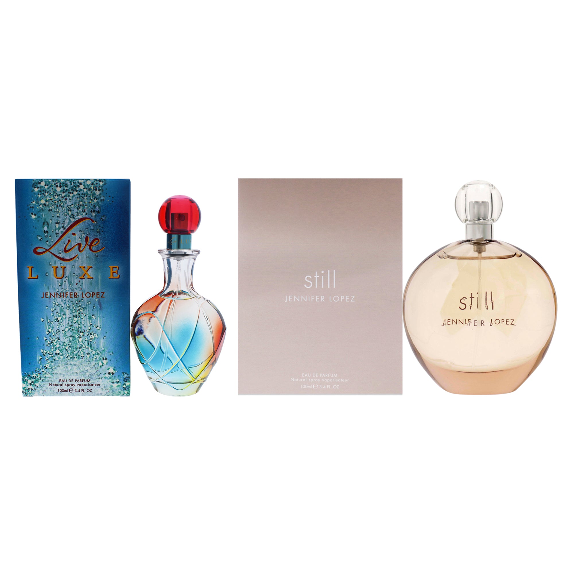 Jennifer Lopez Live Luxe and Still Kit 2 Pc Kit-Thefragrancemart.com