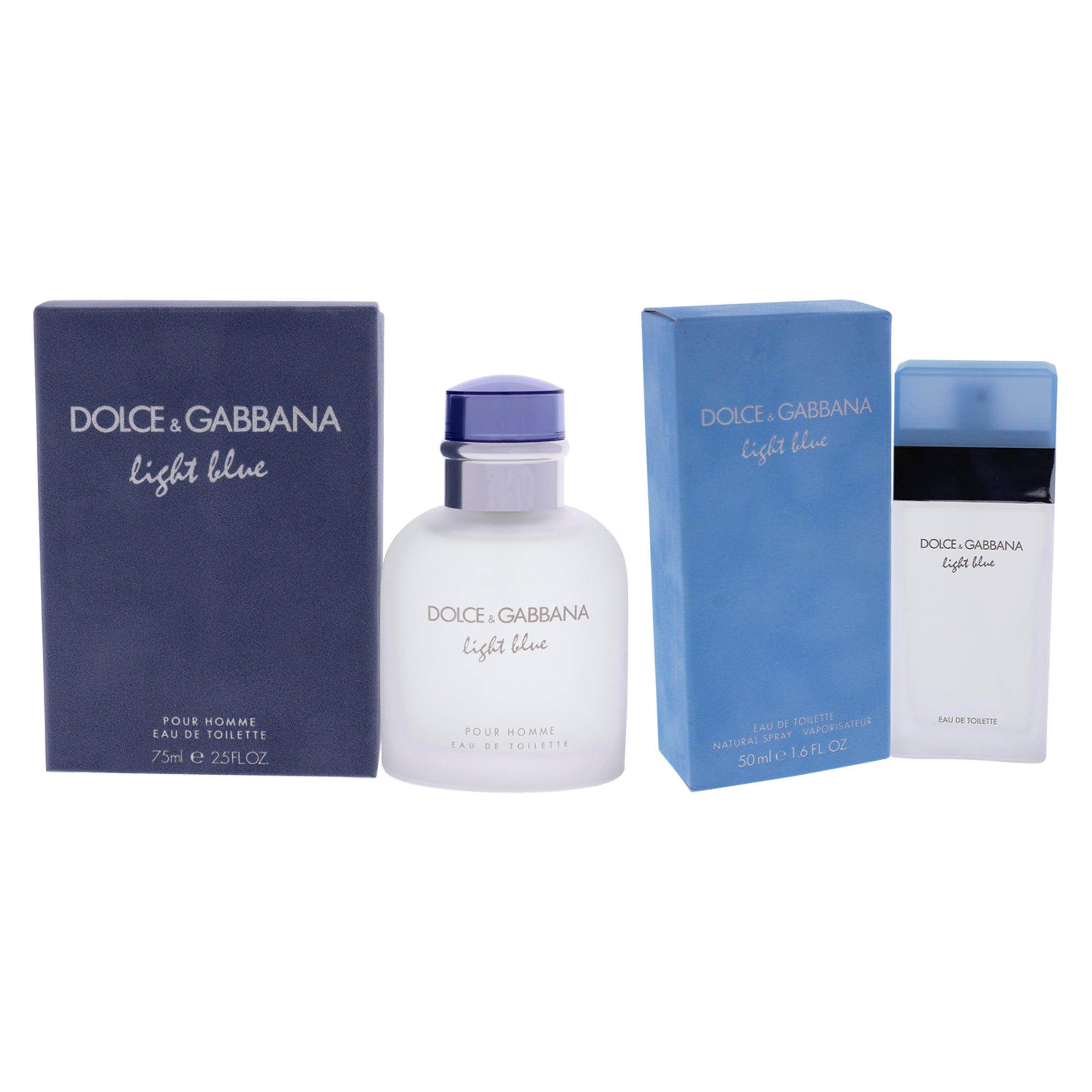 Dolce and Gabbana Light Blue Kit 2 Pc Kit-Thefragrancemart.com