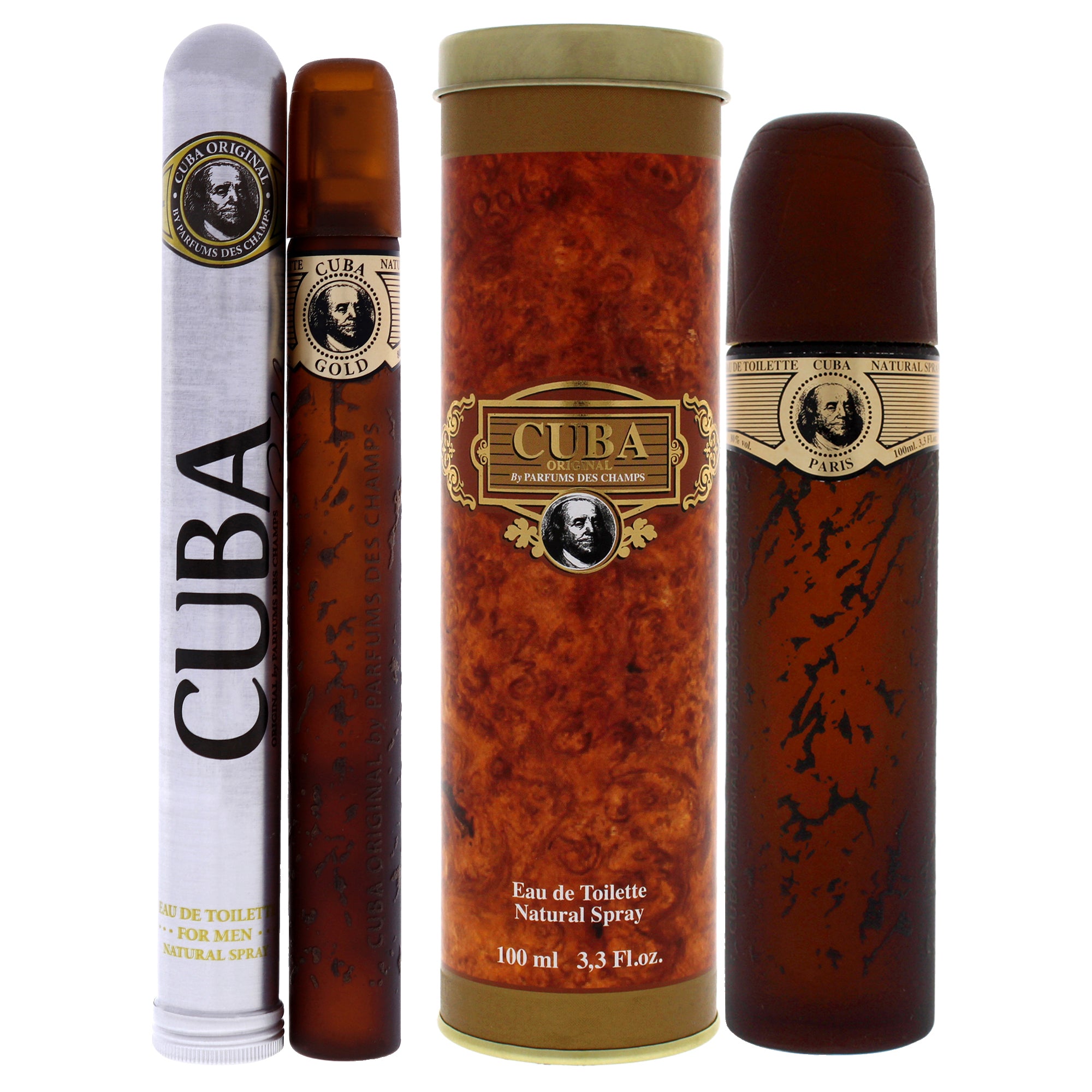 Cuba Gold Kit 2 Pc Kit-Thefragrancemart.com