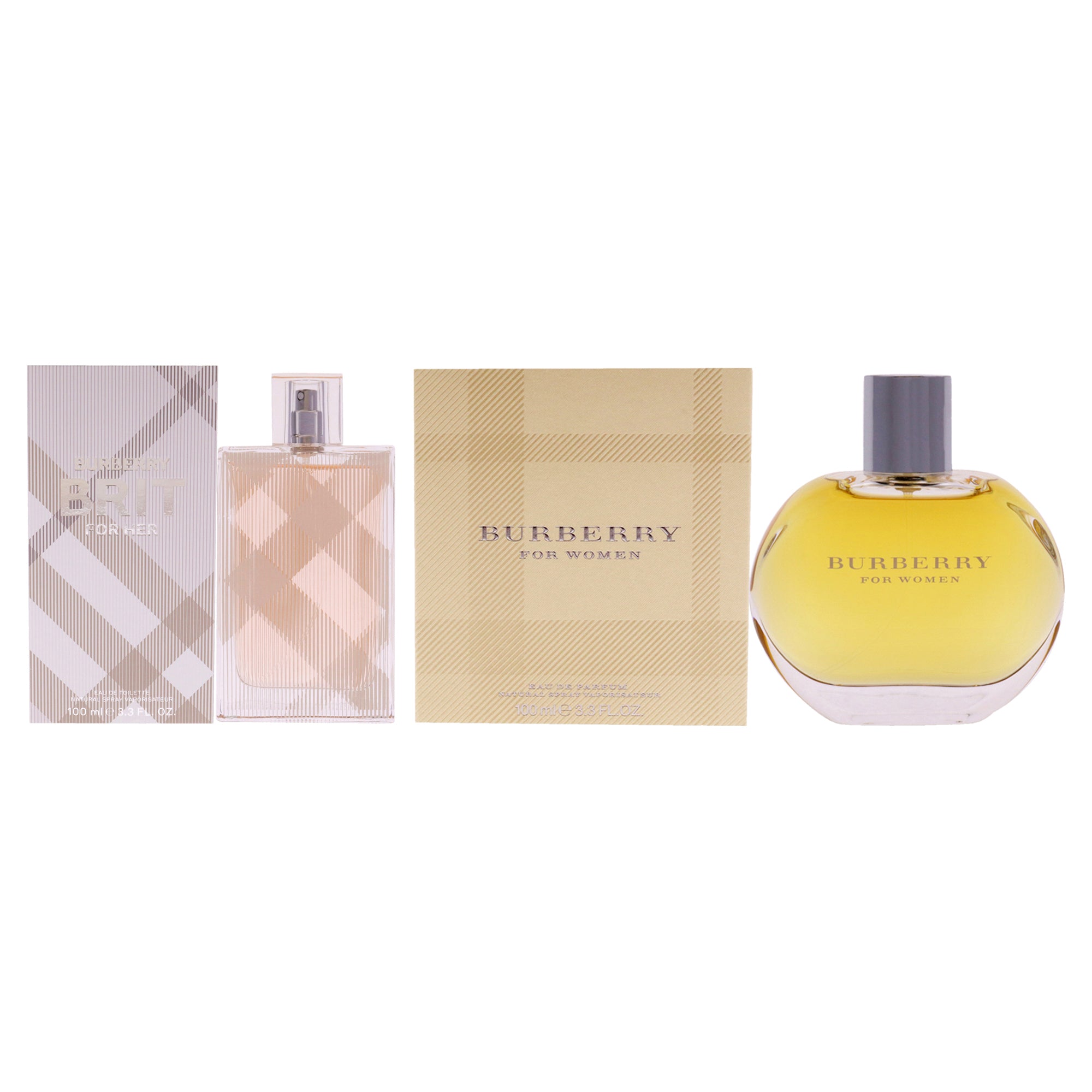 Burberry Brit and Burberry Kit 2 Pc Kit-Thefragrancemart.com