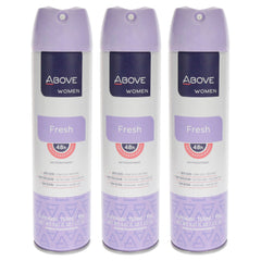 Above 48 Hours Antiperspirant Deodorant - Fresh - Pack of 3 -Thefragrancemart.com
