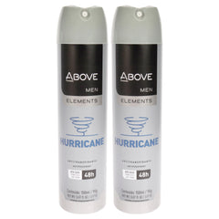 Above 48 Hours Element Antiperspirant Deodorant - Hurricane - Pack of 2 -Thefragrancemart.com