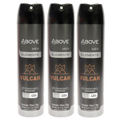 Above 48 Hours Element Antiperspirant Deodorant - Vulcan - Pack of 3 -Thefragrancemart.com