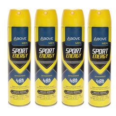 Above 48 Hours Sport Energy Antiperspirant Deodorant - Pack of 4 -Thefragrancemart.com