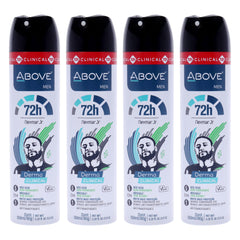 Above 72 Hours Derma Clinical Antiperspirant Deodorant - Neymar Jr - Pack of 4 -Thefragrancemart.com