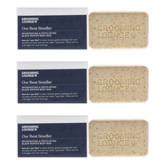 Grooming Lounge Our Best Smeller Body Bar - Pack of 3 -Thefragrancemart.com