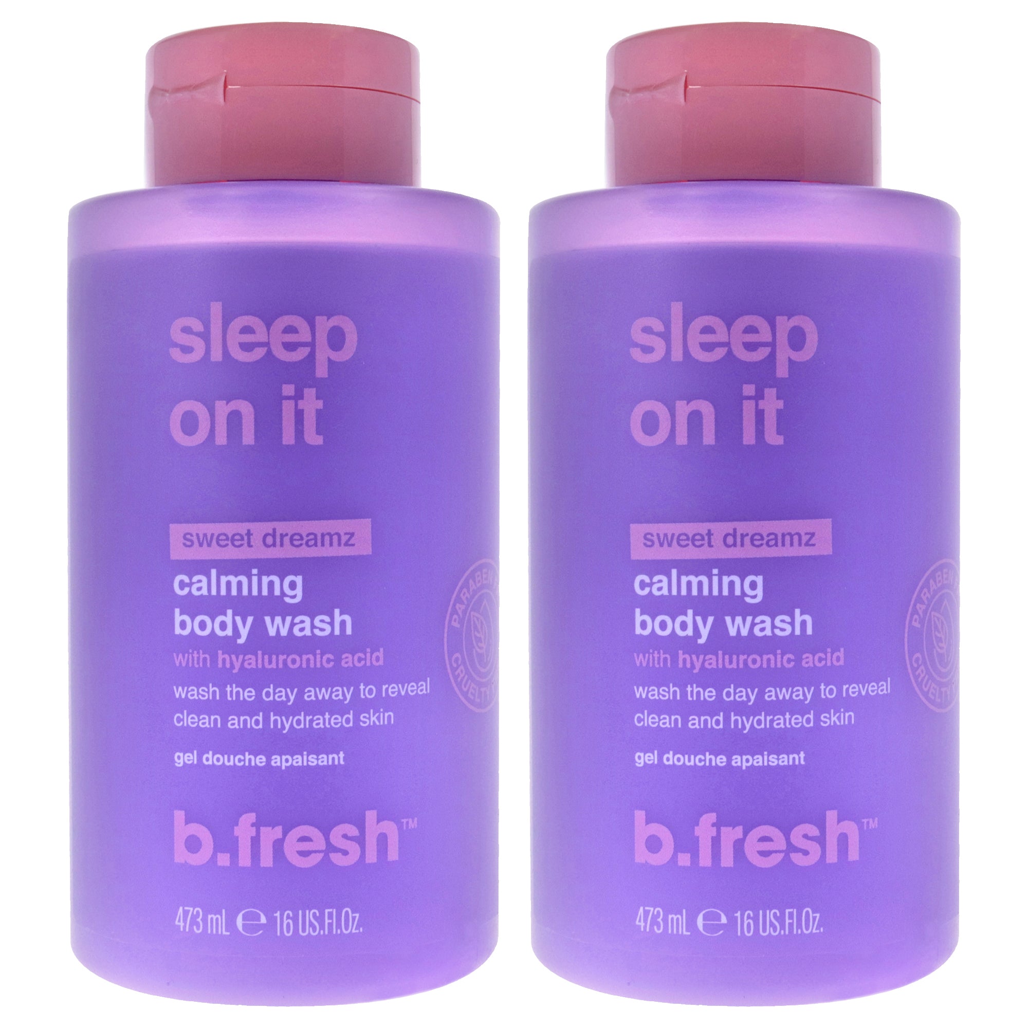 B.Tan Sleep On It Calming Body Wash - Pack of 2 -Thefragrancemart.com