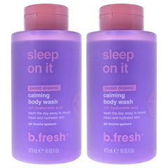B.Tan Sleep On It Calming Body Wash - Pack of 2 -Thefragrancemart.com