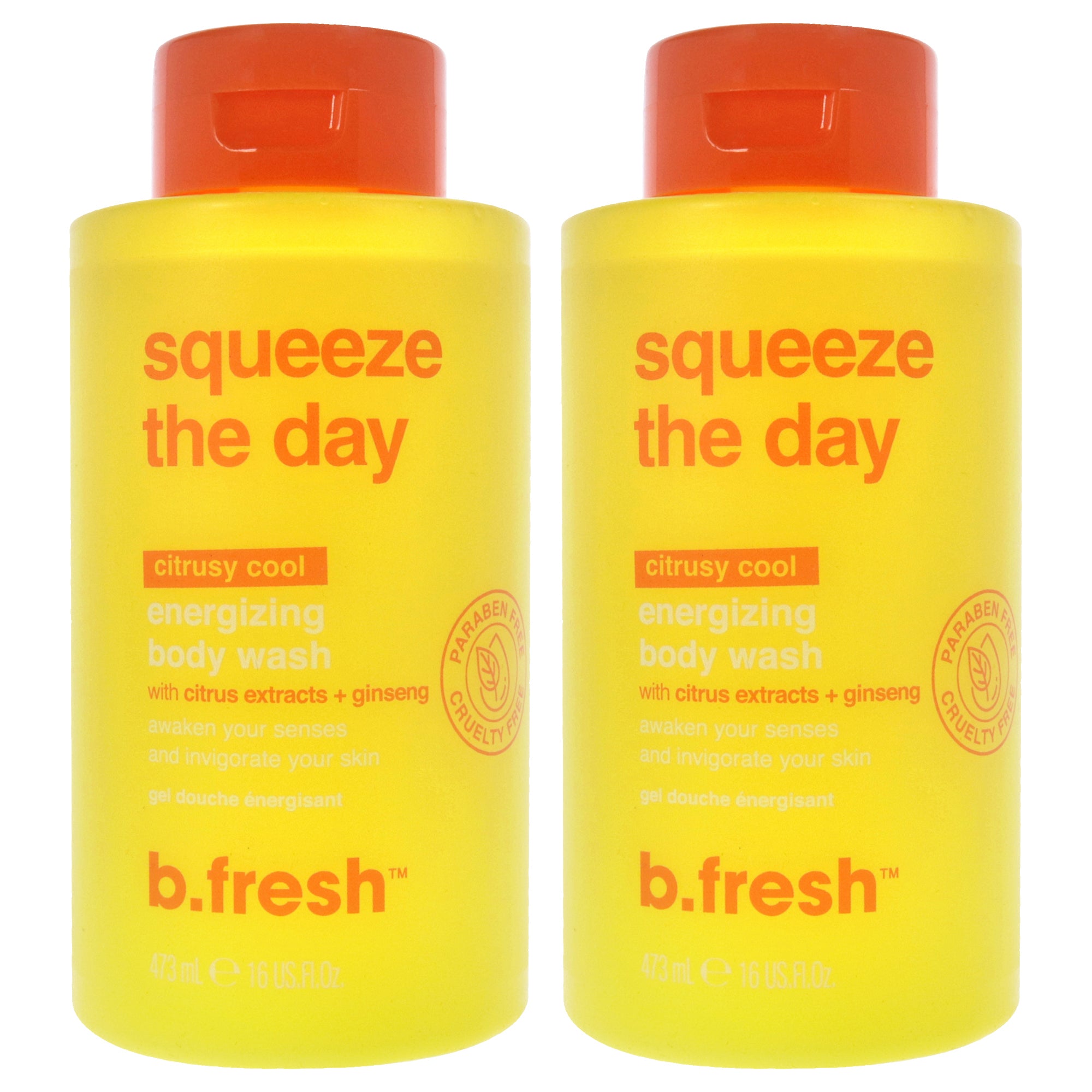 B.Tan Squeeze The Day Energizing Body Wash - Pack of 2 -Thefragrancemart.com