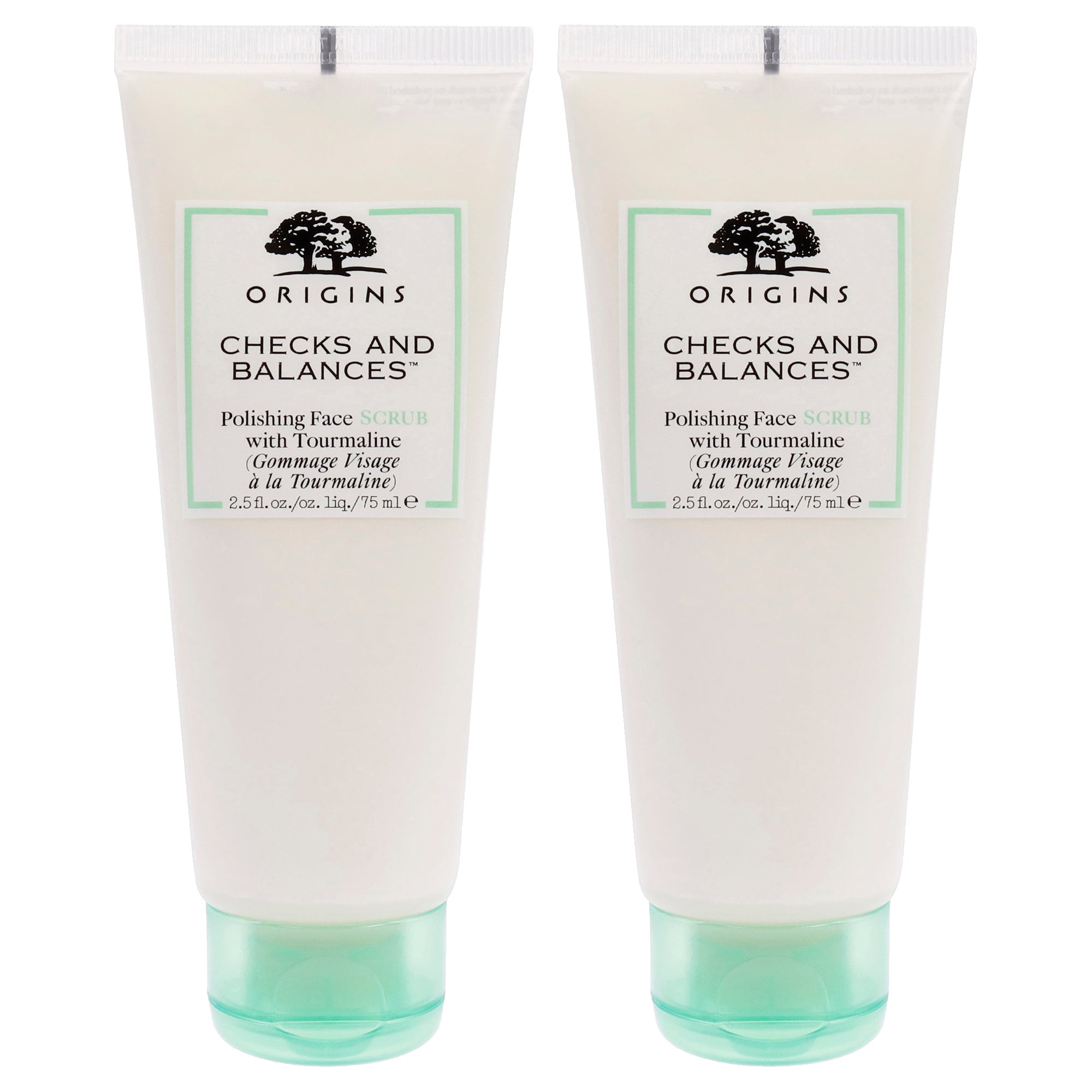 Origins Checks and Balances Face Scrub - Pack of 2 -Thefragrancemart.com