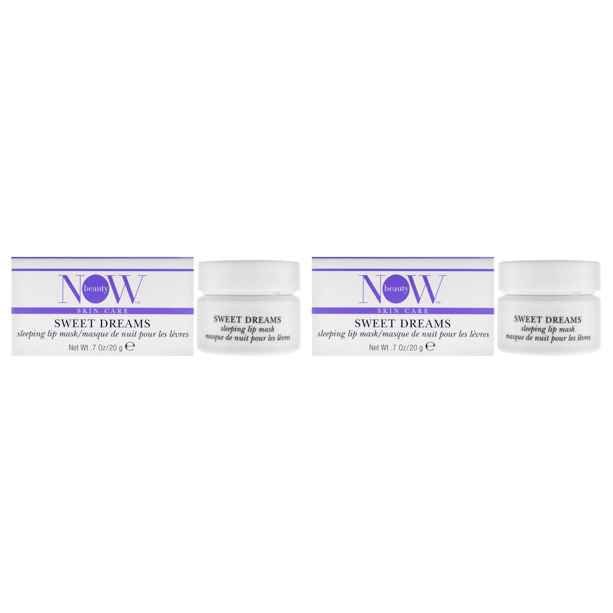 NOW Beauty Sweet Dreams Lip Sleeping Mask - Pack of 2 -Thefragrancemart.com