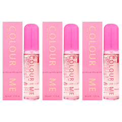 Milton Lloyd Colour Me Pink - Pack of 3 Eau De Parfum-Thefragrancemart.com