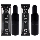 Milton Lloyd Colour Me Black - Pack of 2 Eau De Parfum-Thefragrancemart.com