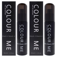 Milton Lloyd Colour Me Black - Pack of 2 Eau De Parfum-Thefragrancemart.com