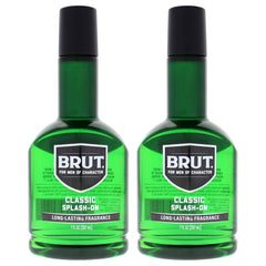 Brut Classic Splash-On Fragrance - Pack of 2 -Thefragrancemart.com