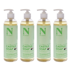 Dr. Natural Castile Liquid Soap - Eucalyptus - Pack of 4 -Thefragrancemart.com