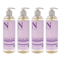 Dr. Natural Castile Liquid Soap - Lavender - Pack of 4 -Thefragrancemart.com