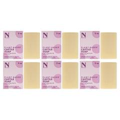 Dr. Natural Castile Bar Soap - Lavender - Pack of 6 -Thefragrancemart.com