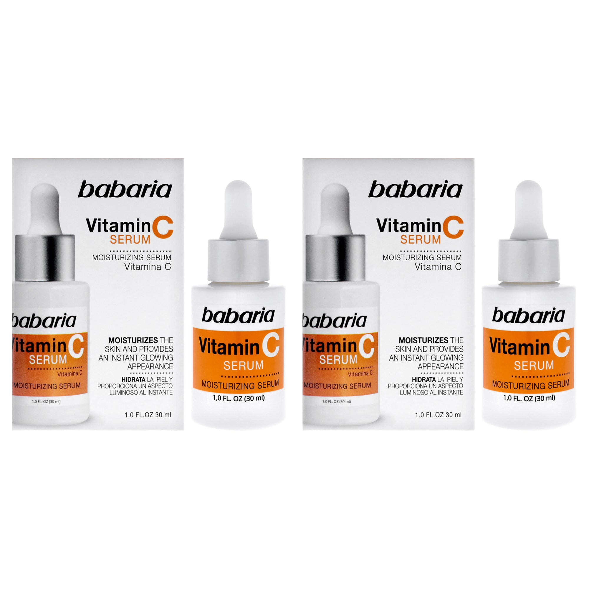 Babaria Vitamin C Face Serum - Pack of 2 -Thefragrancemart.com