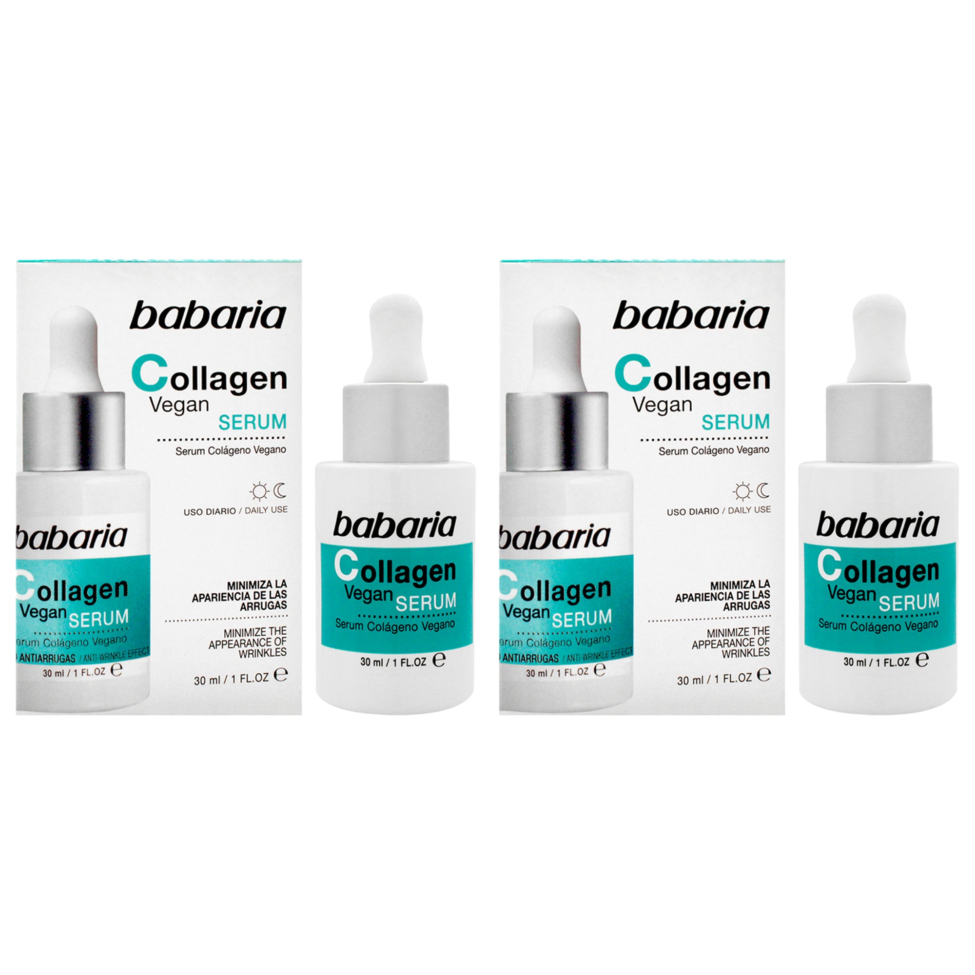 Babaria Collagen Vegan Serum - Pack of 2 -Thefragrancemart.com