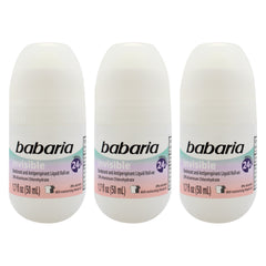Babaria Invisible 24H Protection Deodorant and Antiperpirant - Pack of 3 -Thefragrancemart.com