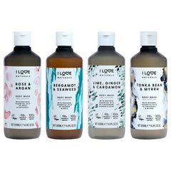 I Love Cosmetics Naturals Body Wash Collection Kit -Thefragrancemart.com