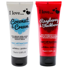 I Love Cosmetics Super Soft Hand Lotion Kit -Thefragrancemart.com