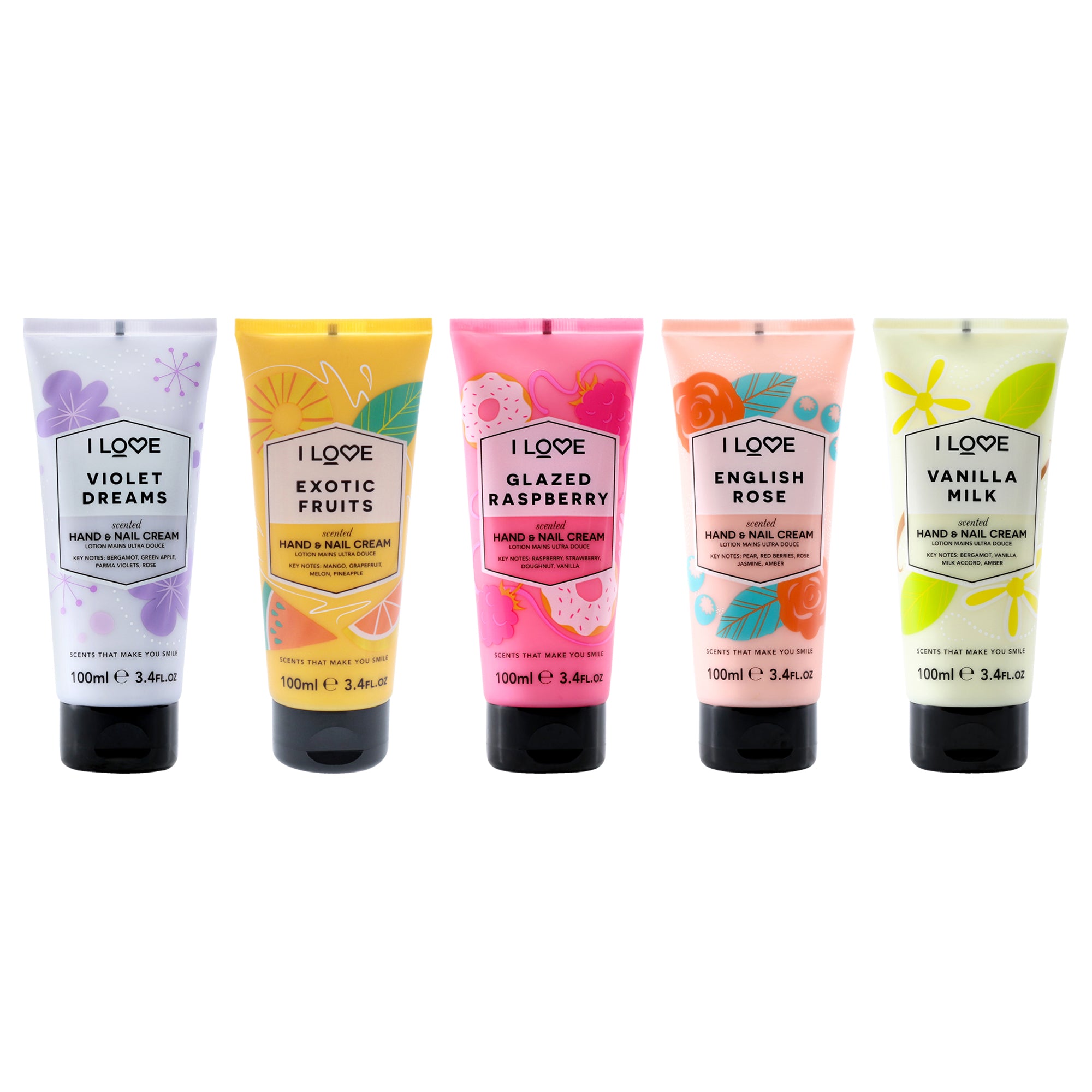 I Love Cosmetics Hand and Nail Cream Bundle Kit -Thefragrancemart.com