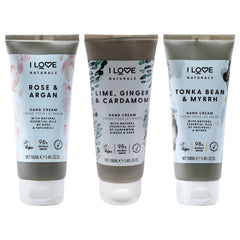 I Love Cosmetics Naturals Hand Cream Kit -Thefragrancemart.com