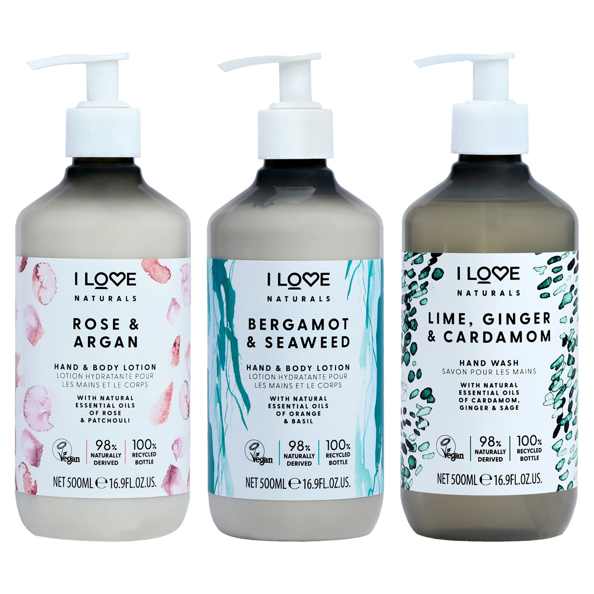 I Love Cosmetics Naturals Lotion Kit -Thefragrancemart.com