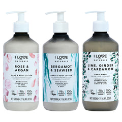 I Love Cosmetics Naturals Lotion Kit -Thefragrancemart.com
