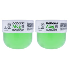 Babaria Aloe Fresh Gel Body Cream - Pack of 2 -Thefragrancemart.com