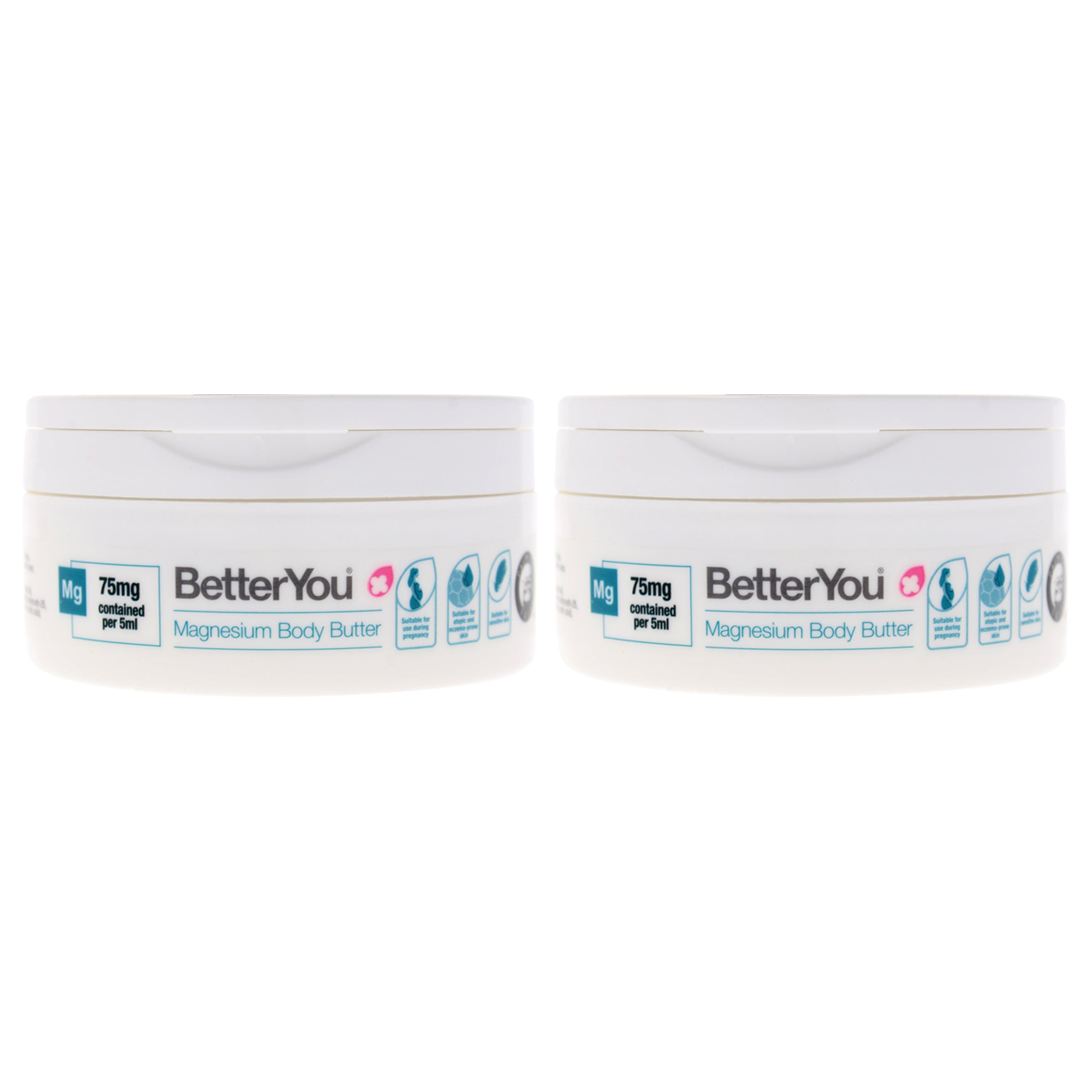 BetterYou Magnesium Body Butter - Pack of 2 -Thefragrancemart.com