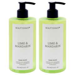 BeautySpace Beauty Space Hand Wash - Lime and Mandarin - Pack of 2 -Thefragrancemart.com