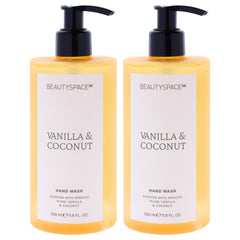 BeautySpace Beauty Space Hand Wash - Vanilla and Coconut - Pack of 2 -Thefragrancemart.com