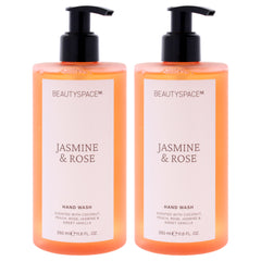 Beauty Space Hand Wash - Jasmine and Rose - Pack of 2 -Thefragrancemart.com