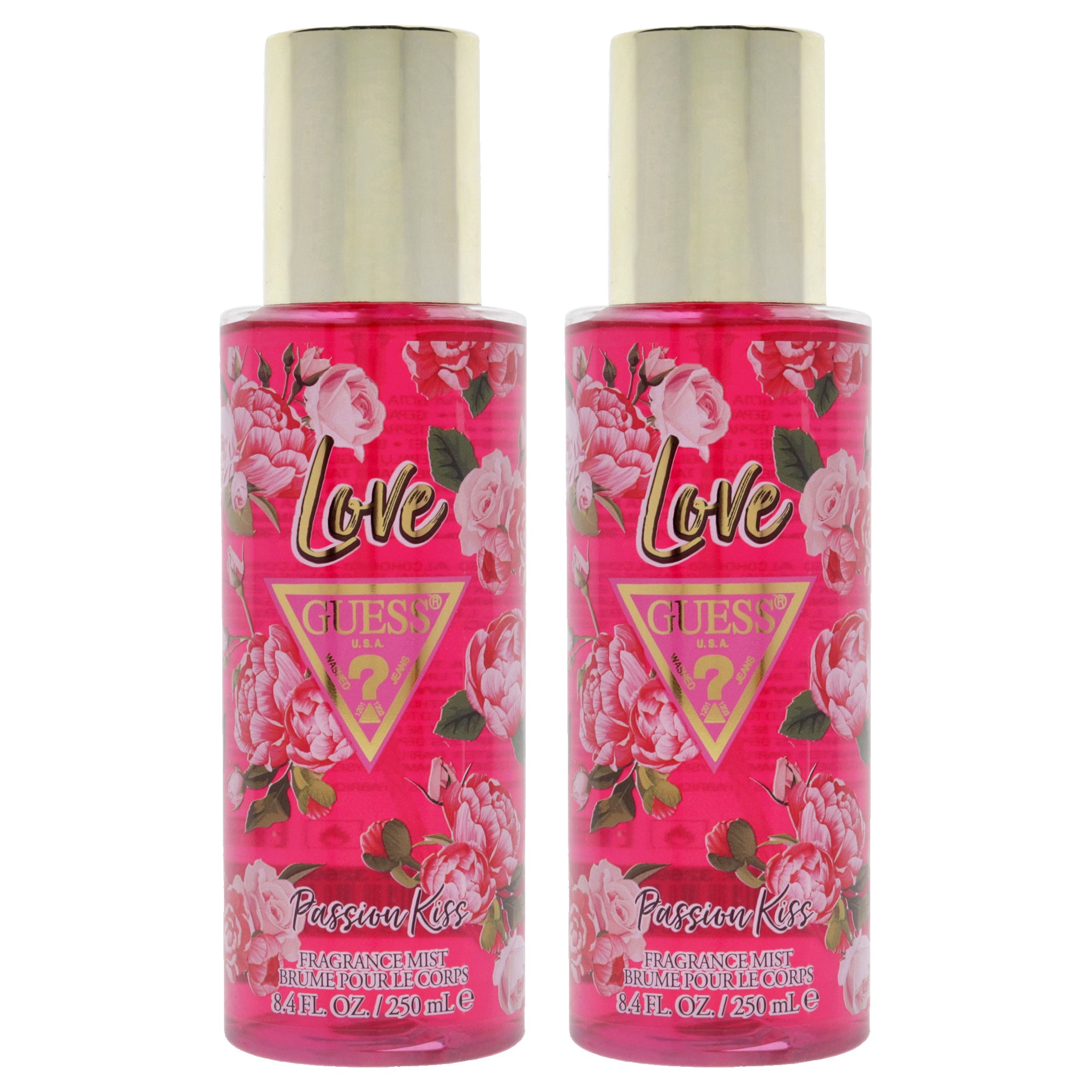 Guess Love Passion Kiss - Pack of 2 -Thefragrancemart.com