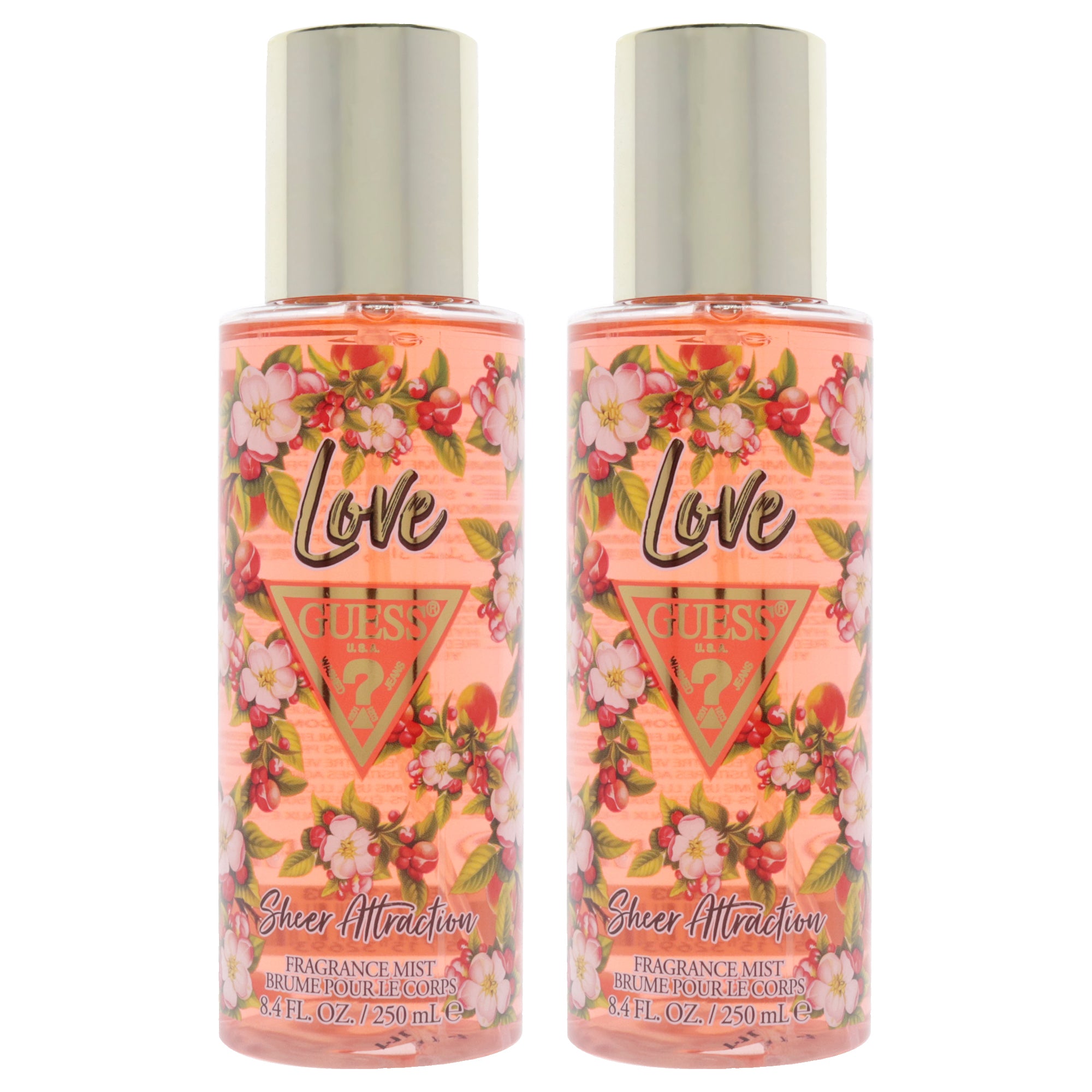 Guess Love Sheer Attraction - Pack of 2 -Thefragrancemart.com