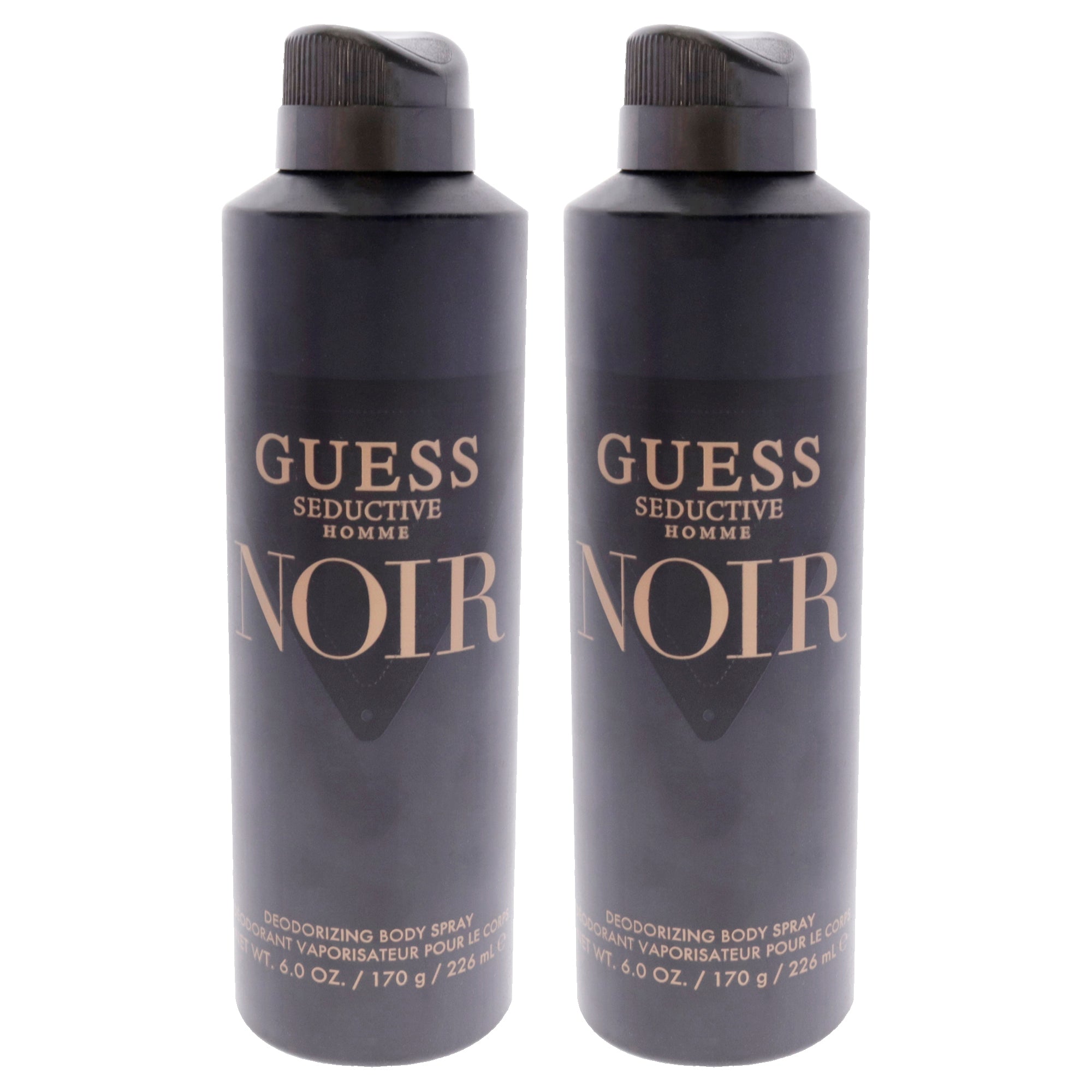 Guess Seductive Homme Noir - Pack of 2 -Thefragrancemart.com