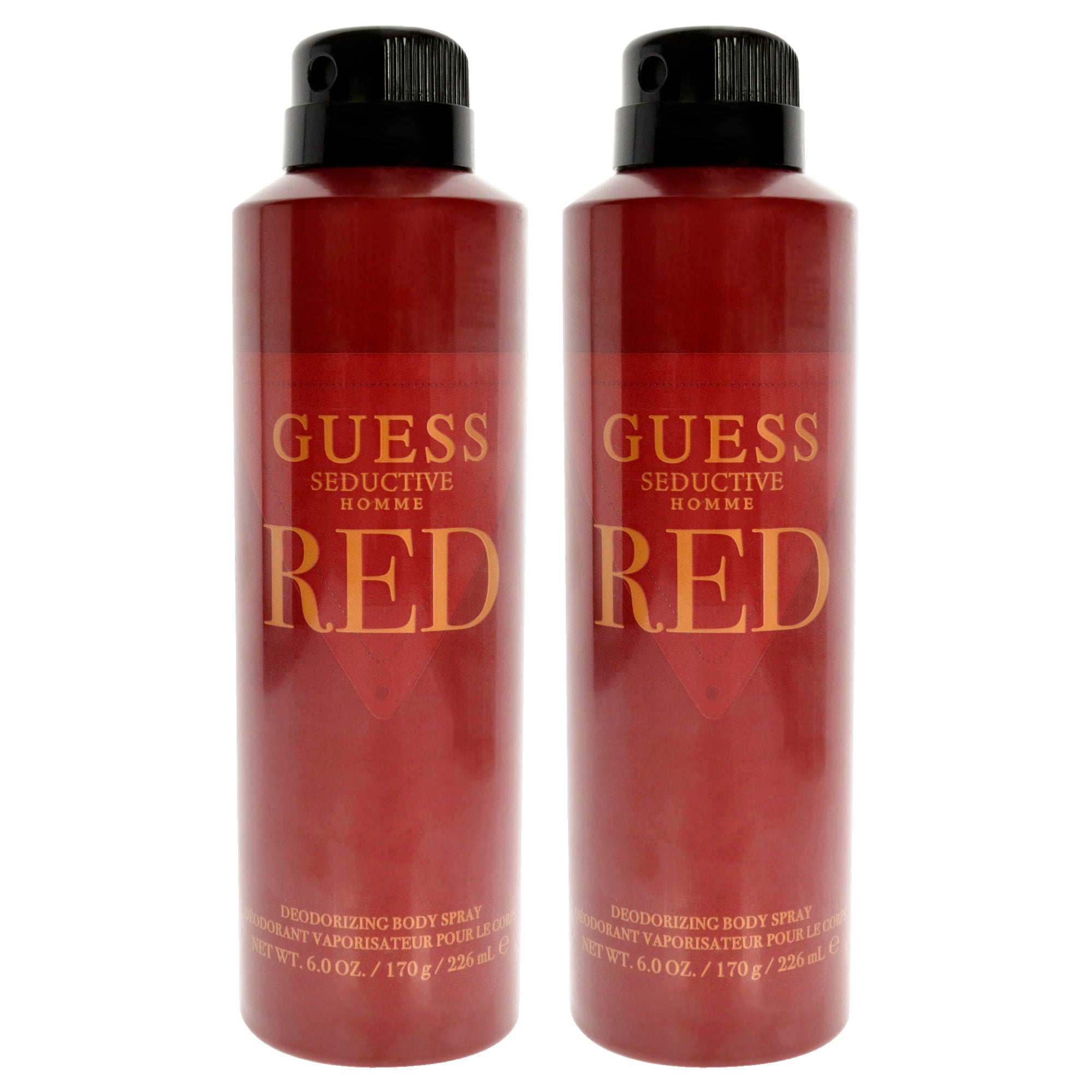 Guess Seductive Homme Red - Pack of 2 -Thefragrancemart.com