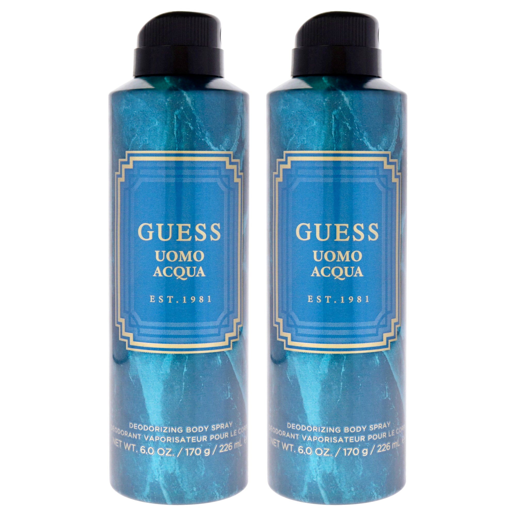 Guess Uomo Acqua - Pack of 2 -Thefragrancemart.com