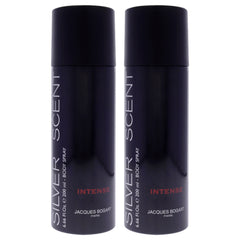 Jacques Bogart Silver Scent Intense - Pack of 2 -Thefragrancemart.com