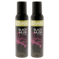 Jovan Black Musk - Pack of 2 -Thefragrancemart.com