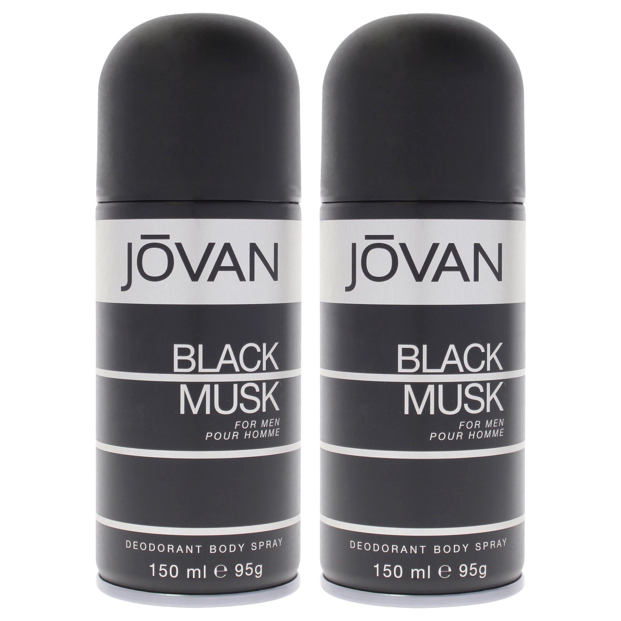 Jovan Black Musk - Pack of 2 -Thefragrancemart.com